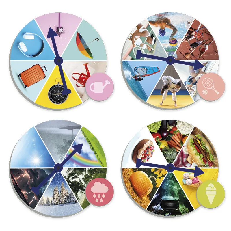 Drehzeiger-Set für Geschichten, 22-tlg.