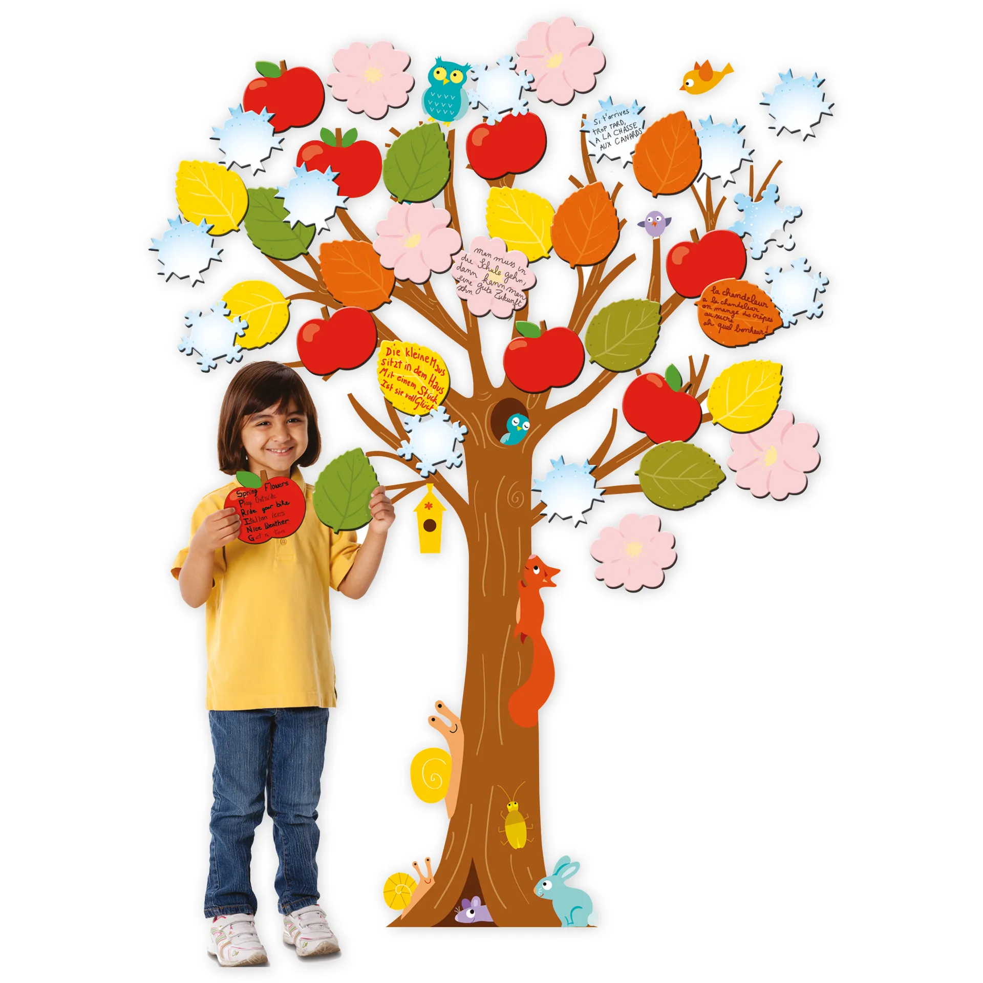 Wunsch- und Dichterbaum, 144-tlg.