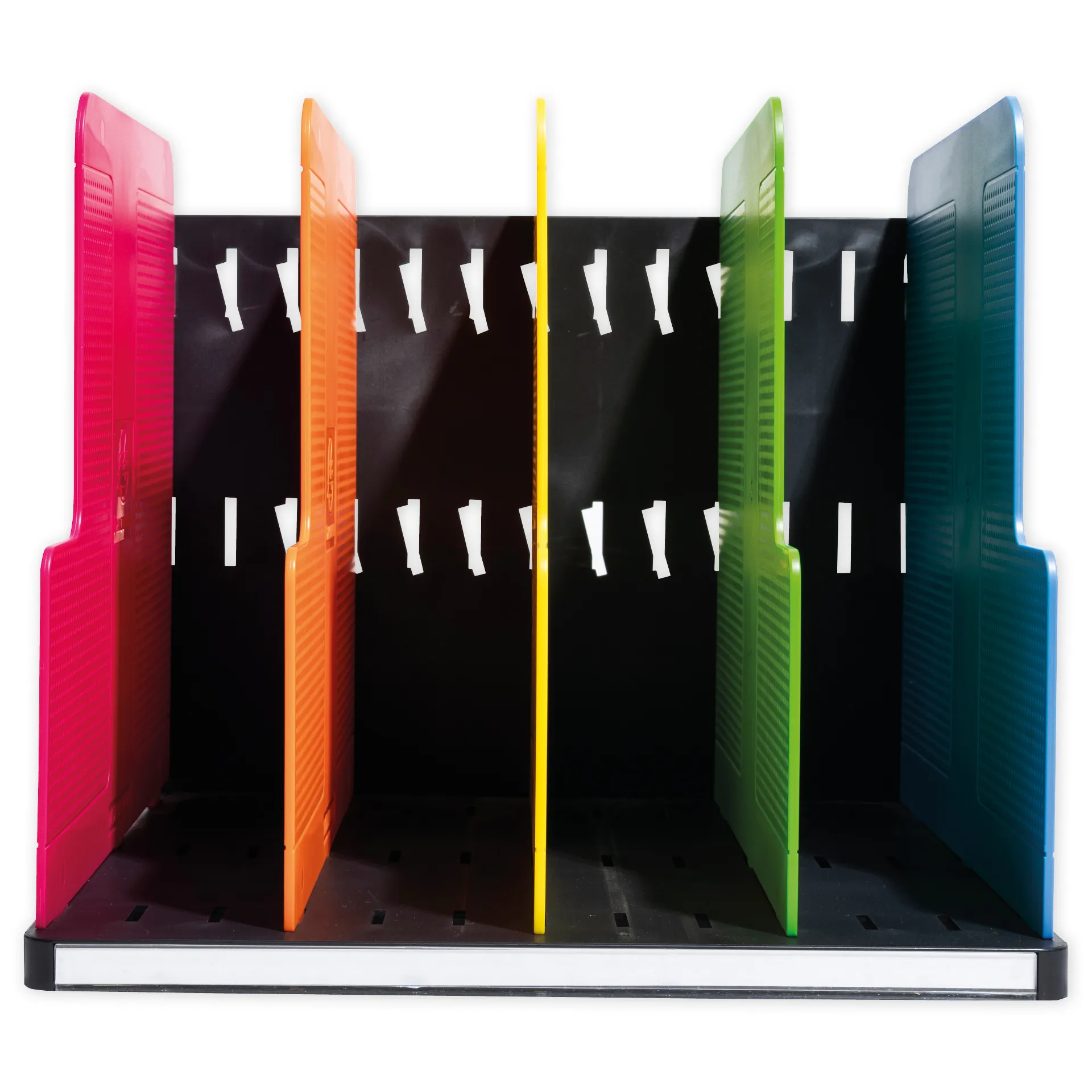 Stehsammler "Regenbogen", 4 Fächer, variabel