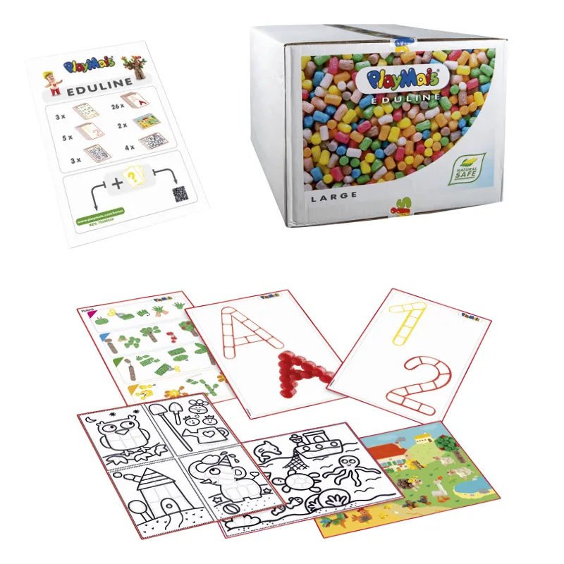 PlayMais "EDULINE Large", ca. 6.300 Teile, mit Anleitungsbuch