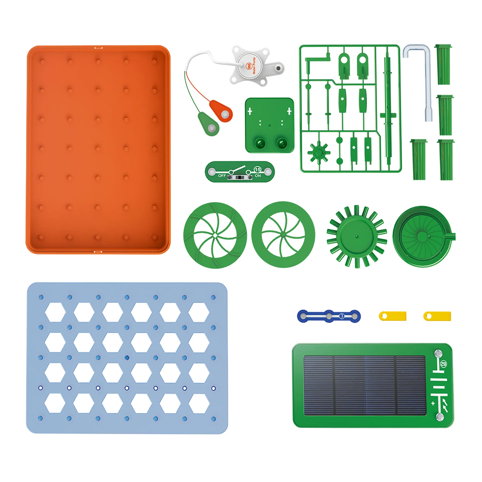 Hagemann Elektro-Experimentierset Wassermühle mit Solarpumpe