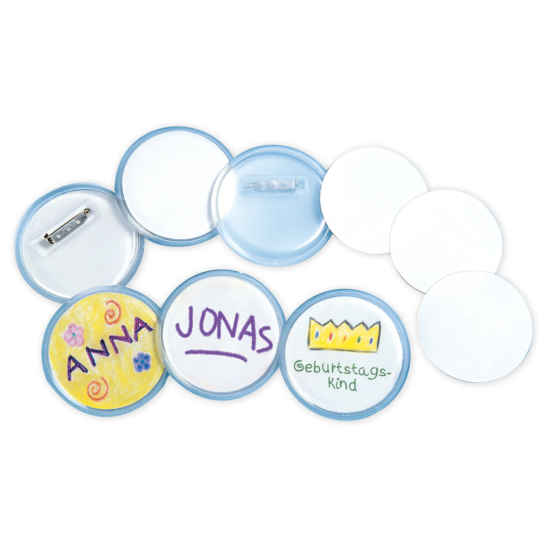 Button-Set für 24 Stück