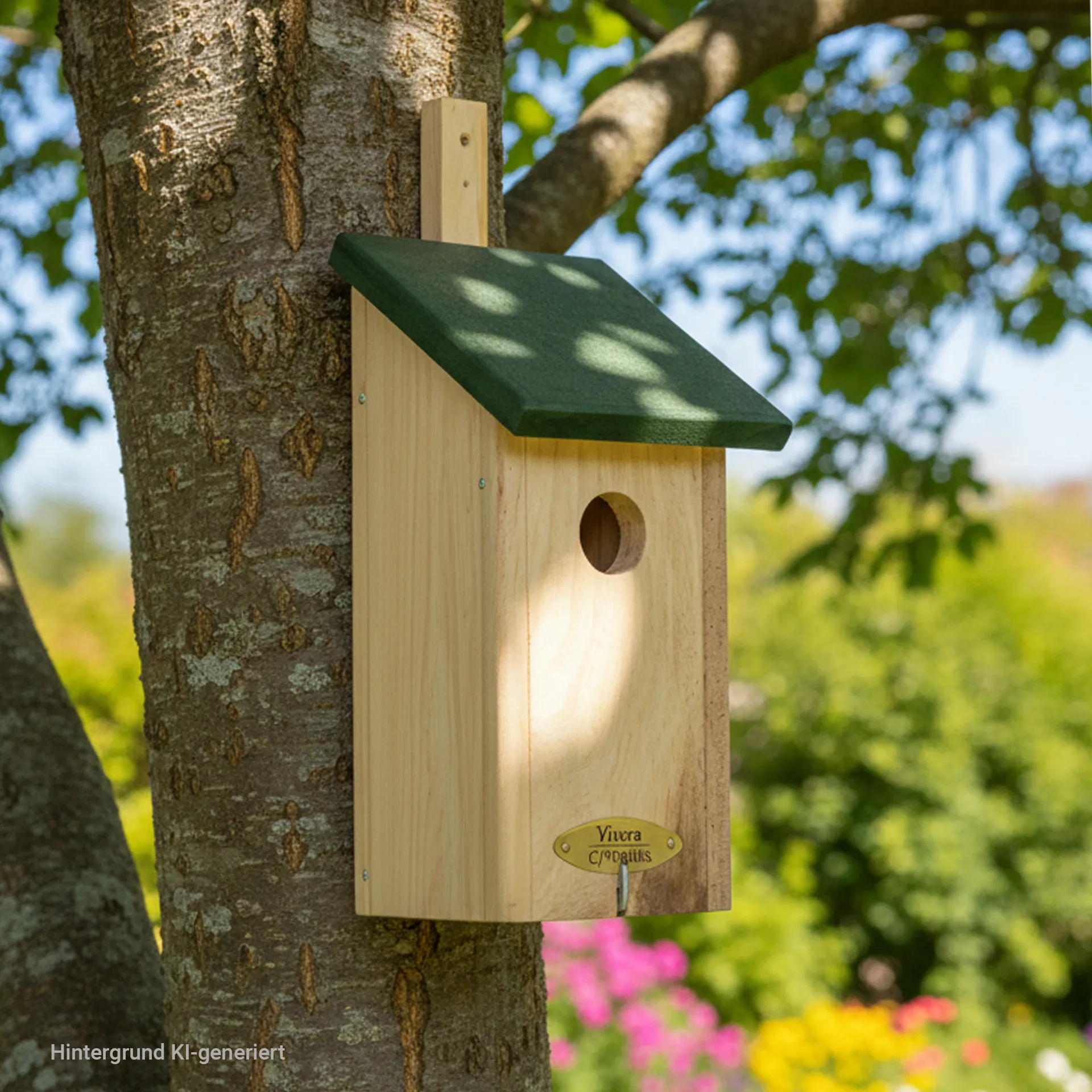 Vogel-Beobachtungs-Nistkasten (mit Spiegel) 