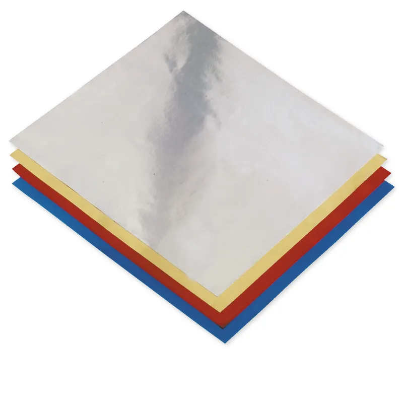 Alu-Faltblätter 20x20 cm, 50 Blatt