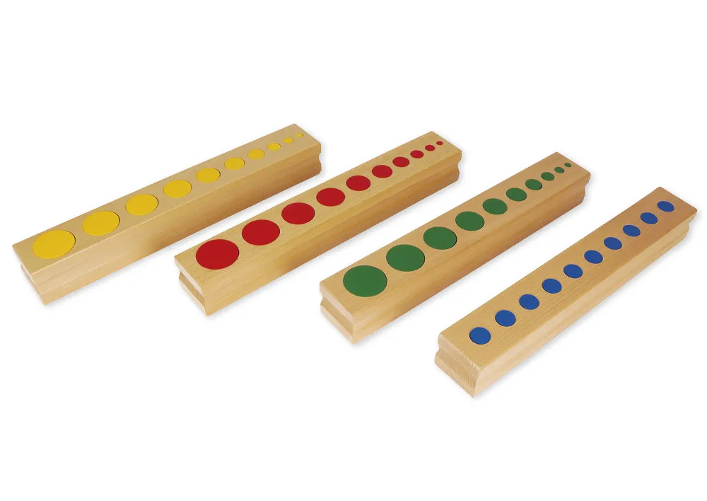 TimeTEX Farbige Zylinder "Montessori Premium"