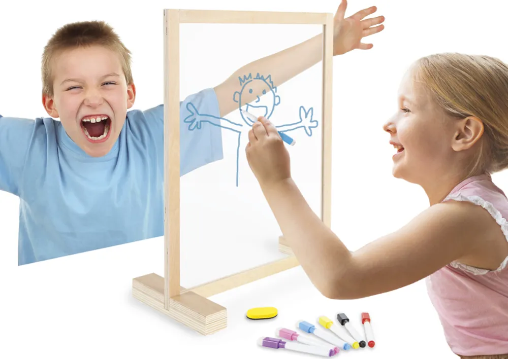 Lern- und Malfenster "Magic Window", 8-tlg.