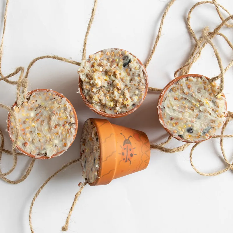 Vogel-Futterglocken Bastelset