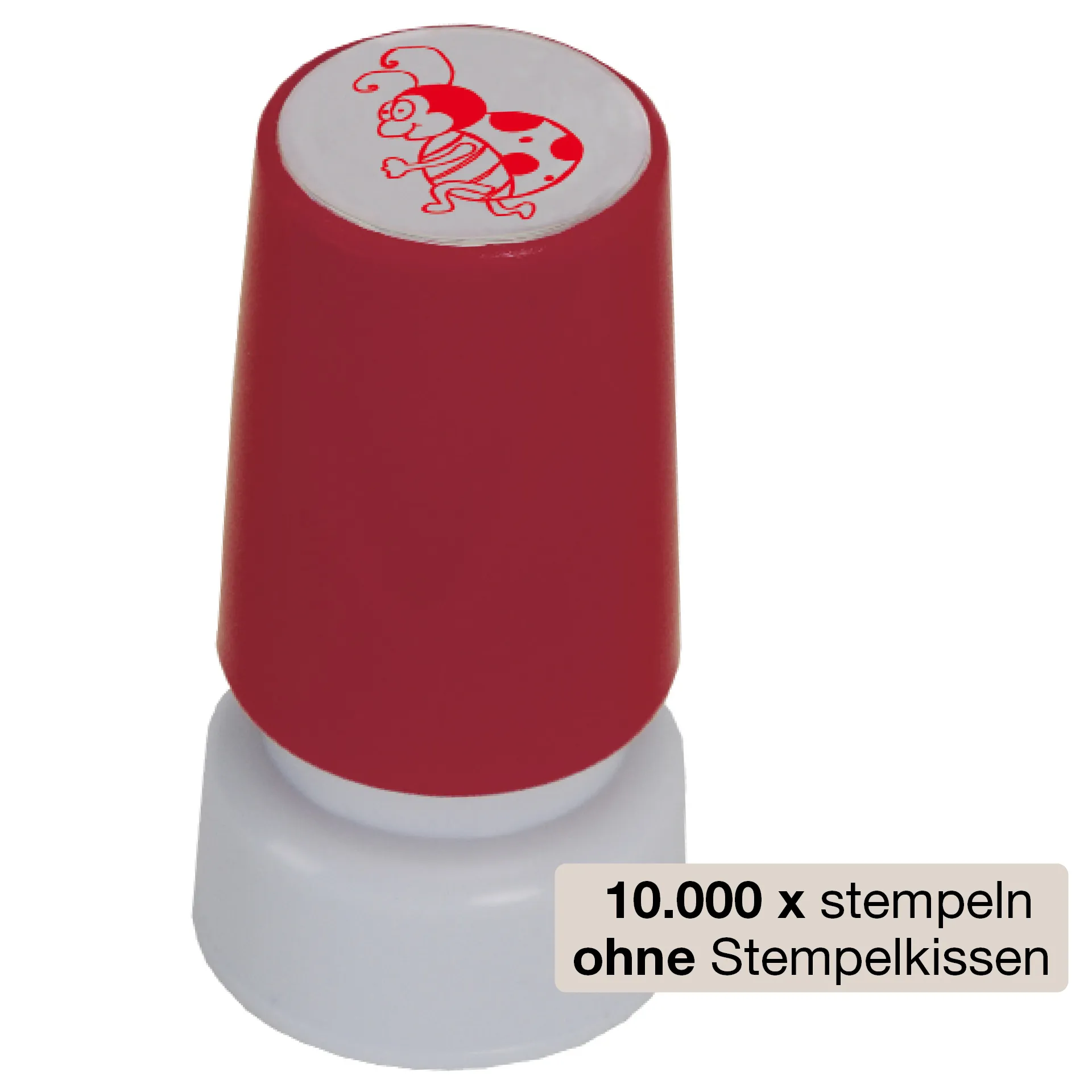 Siebdruck-Stempel „Marienkäfer“