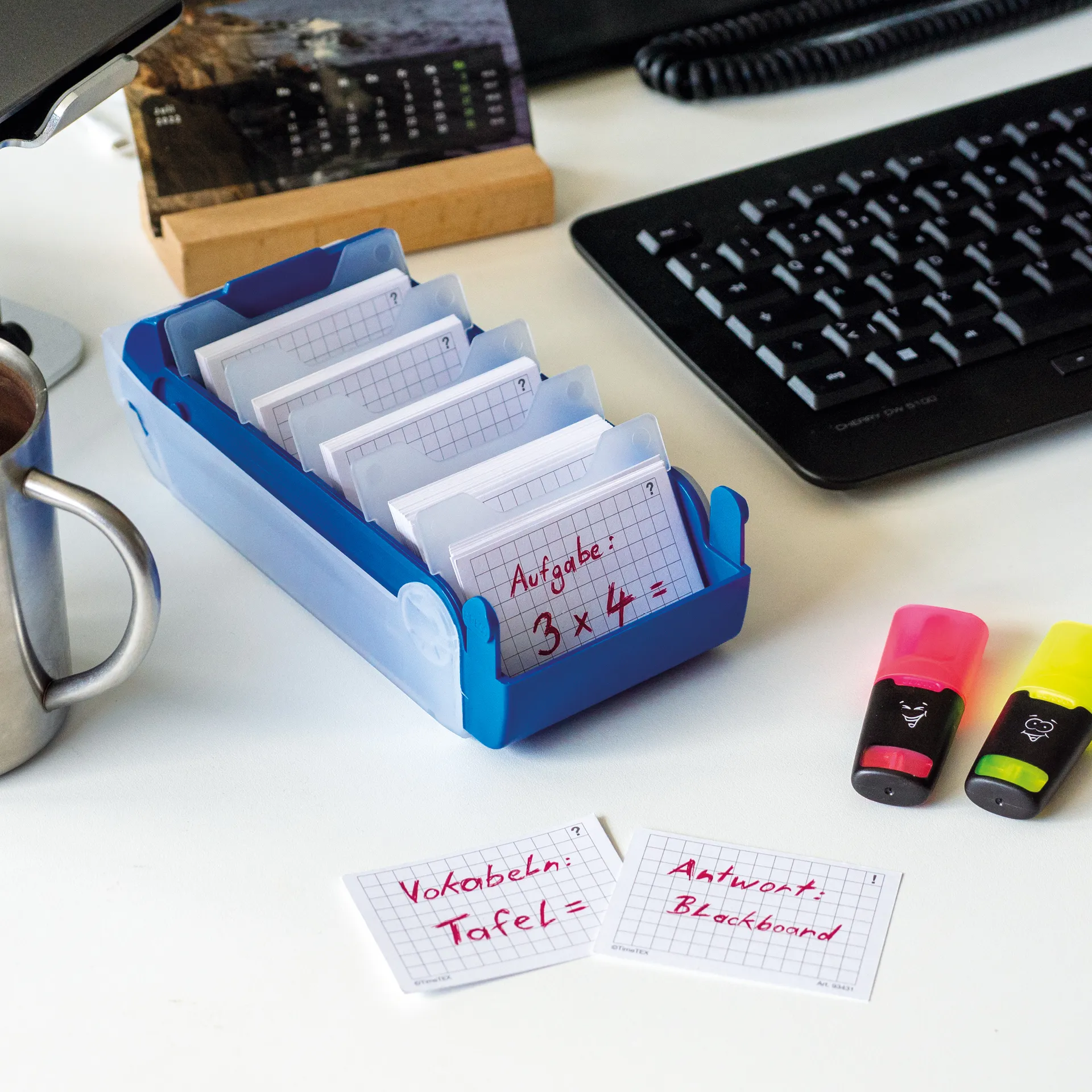 Karteikasten für A8 Kunststoff