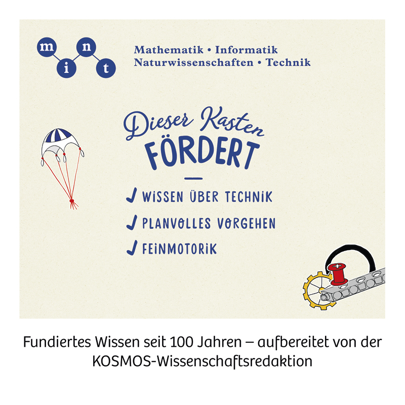 KOSMOS Experimentier-Kasten "Technik ganz einfach", 59-tlg.