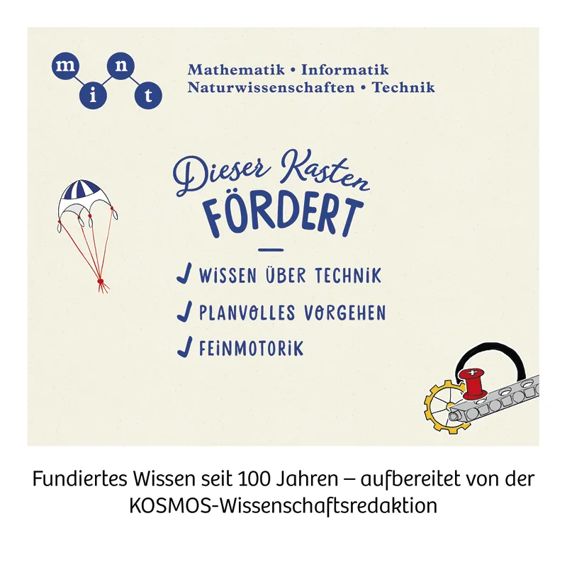KOSMOS Experimentier-Kasten "Technik ganz einfach", 59-tlg.