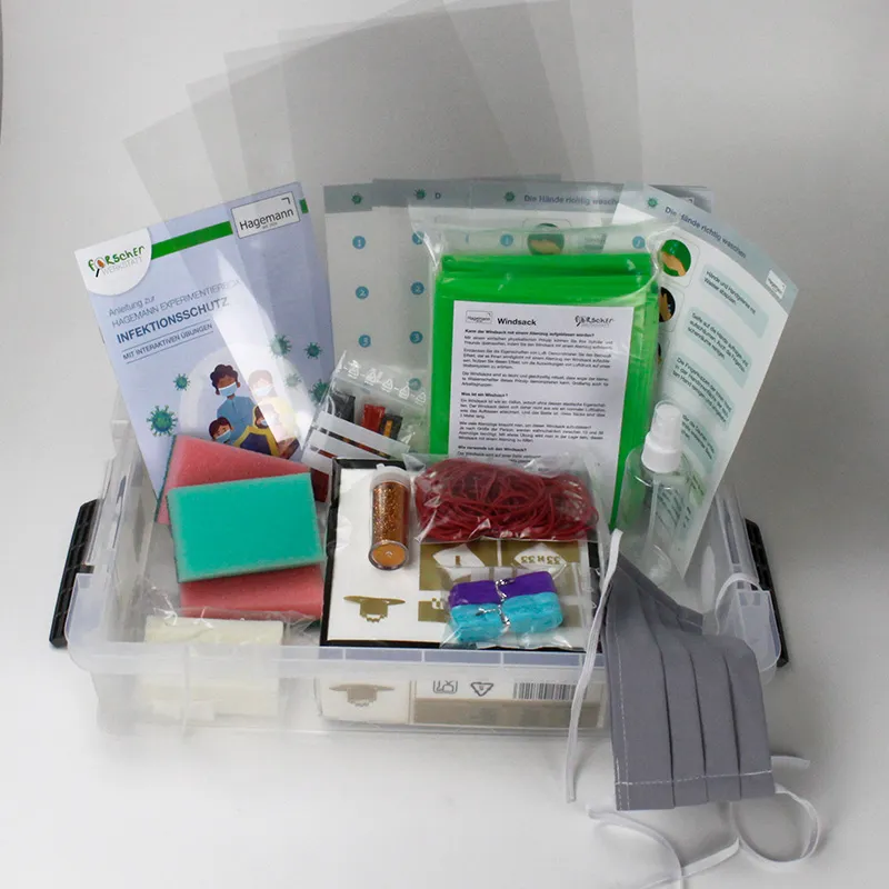 Experimentierbox Infektionsschutz