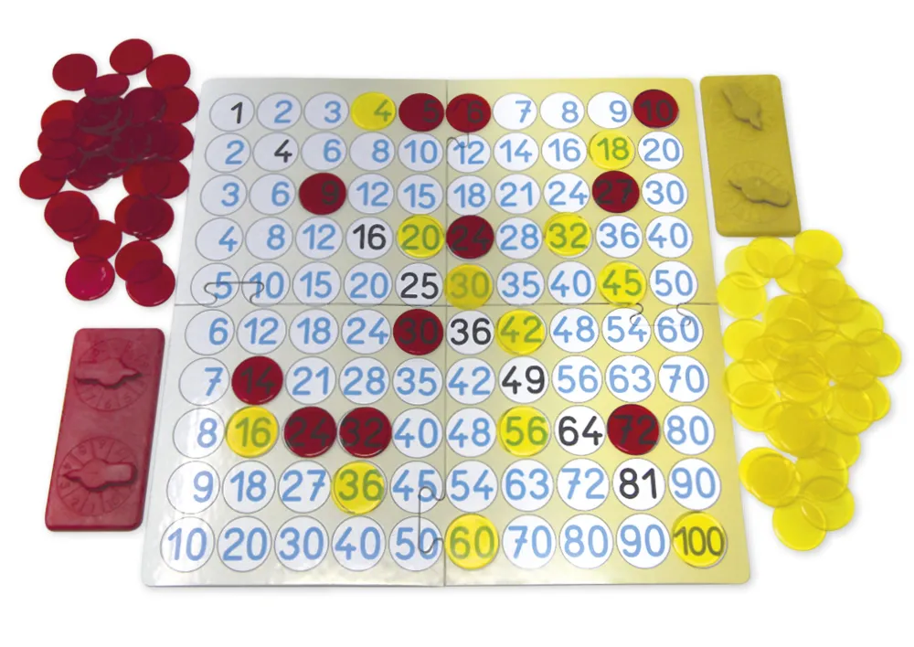 Mathe-Spiel "Kleines 1x1", 113-tlg.