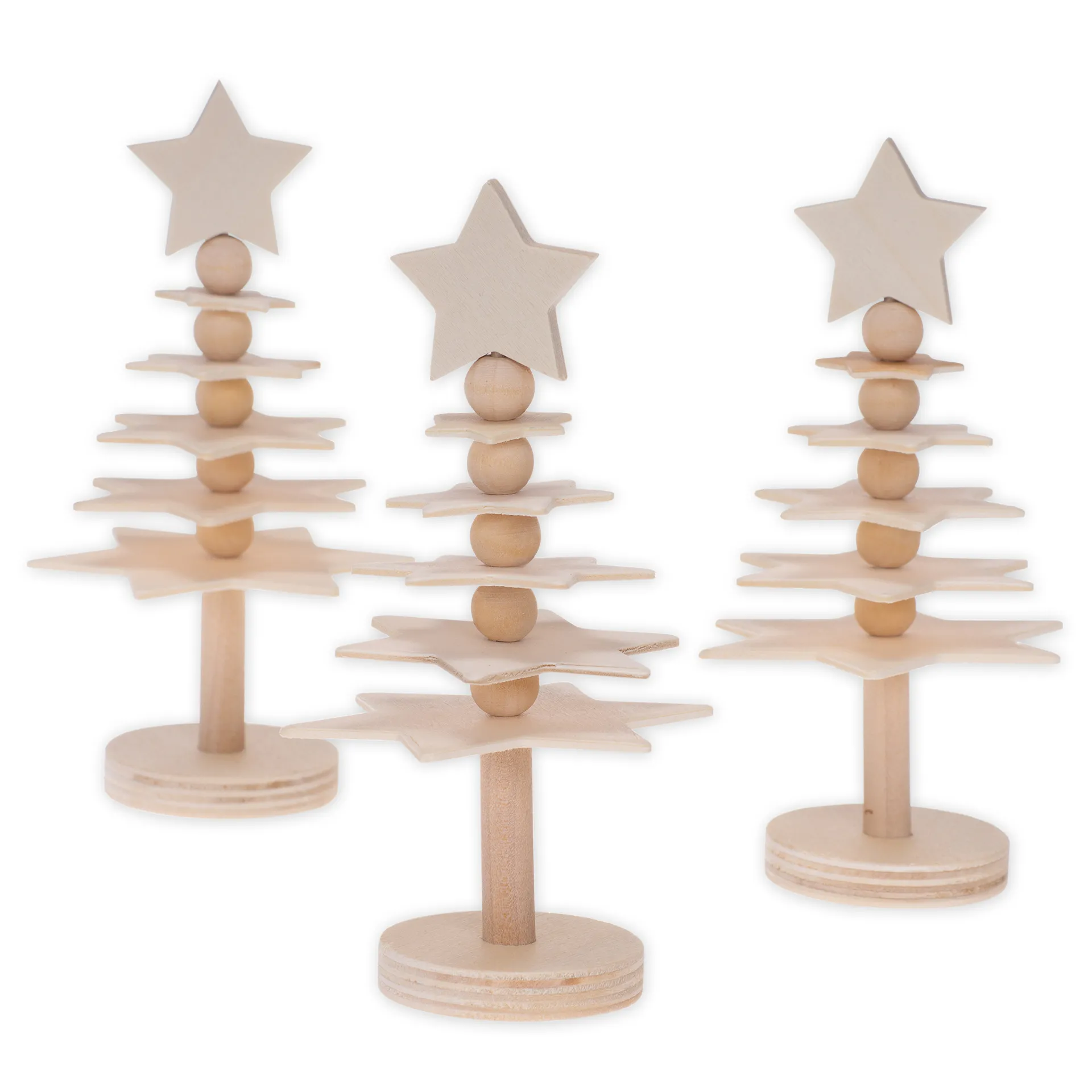 Kleiner Sternenbaum, 3 Stück, 42-tlg.