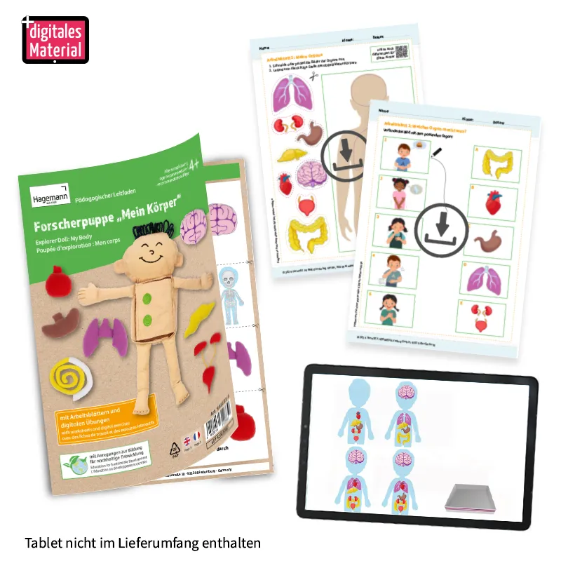 Hagemann Forscherpuppe Mein Körper