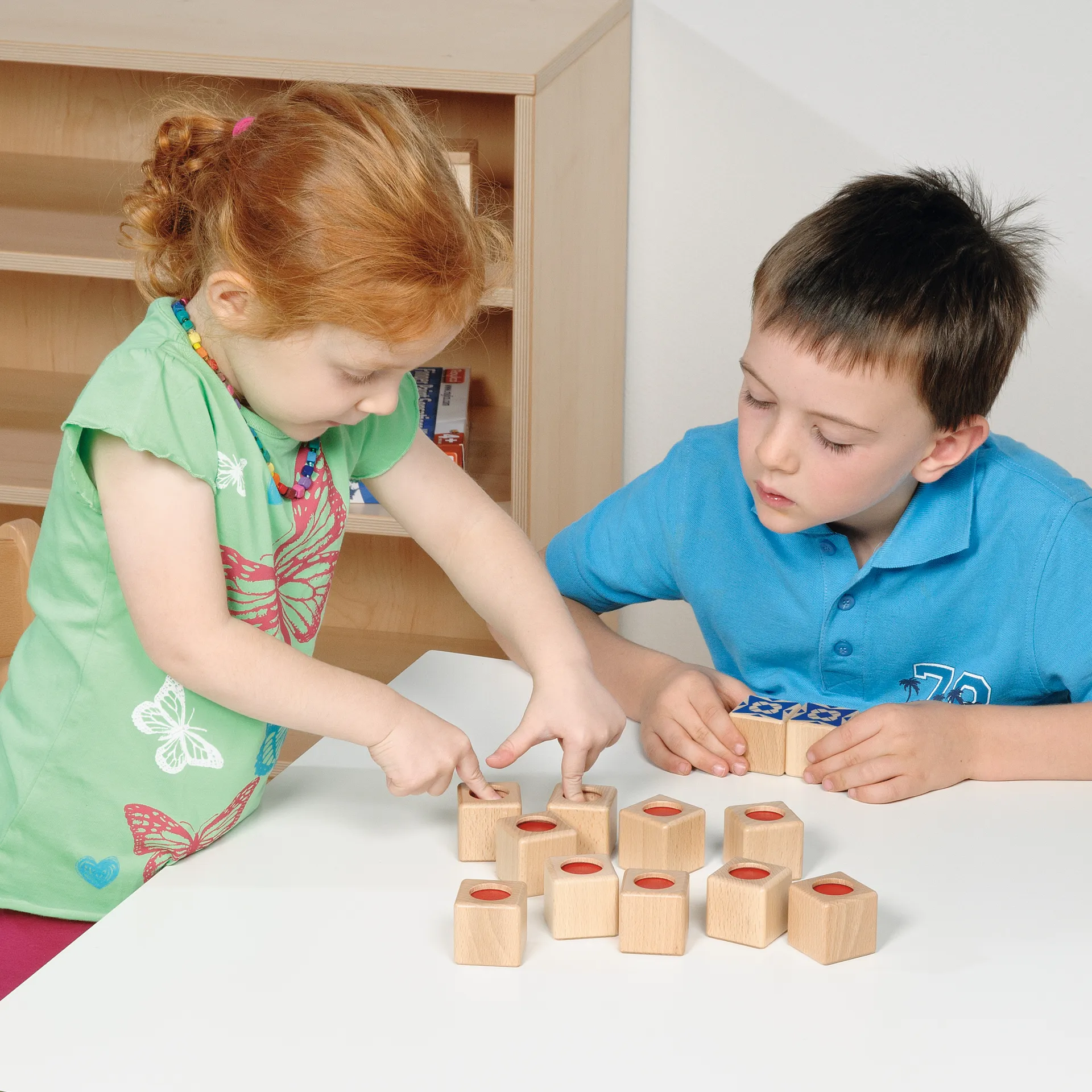 Drück-Memospiel, 13-tlg.