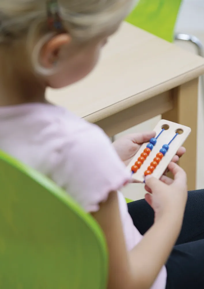 Rechenbrettchen 20-er Zahlenraum, 12x5 cm