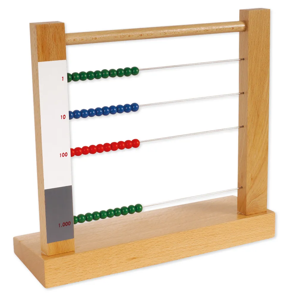 TimeTEX Kleiner Rechenrahmen "Montessori Premium"