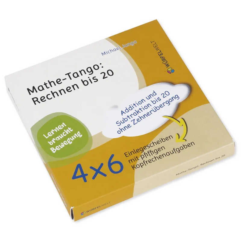 Würfelscheiben "Mathe-Tango: Rechnen bis 20", 24 Stück