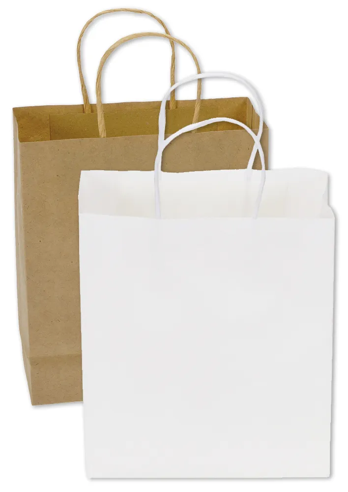 Papiertüten mit Henkel, 16x12x5 cm, 20 Stück