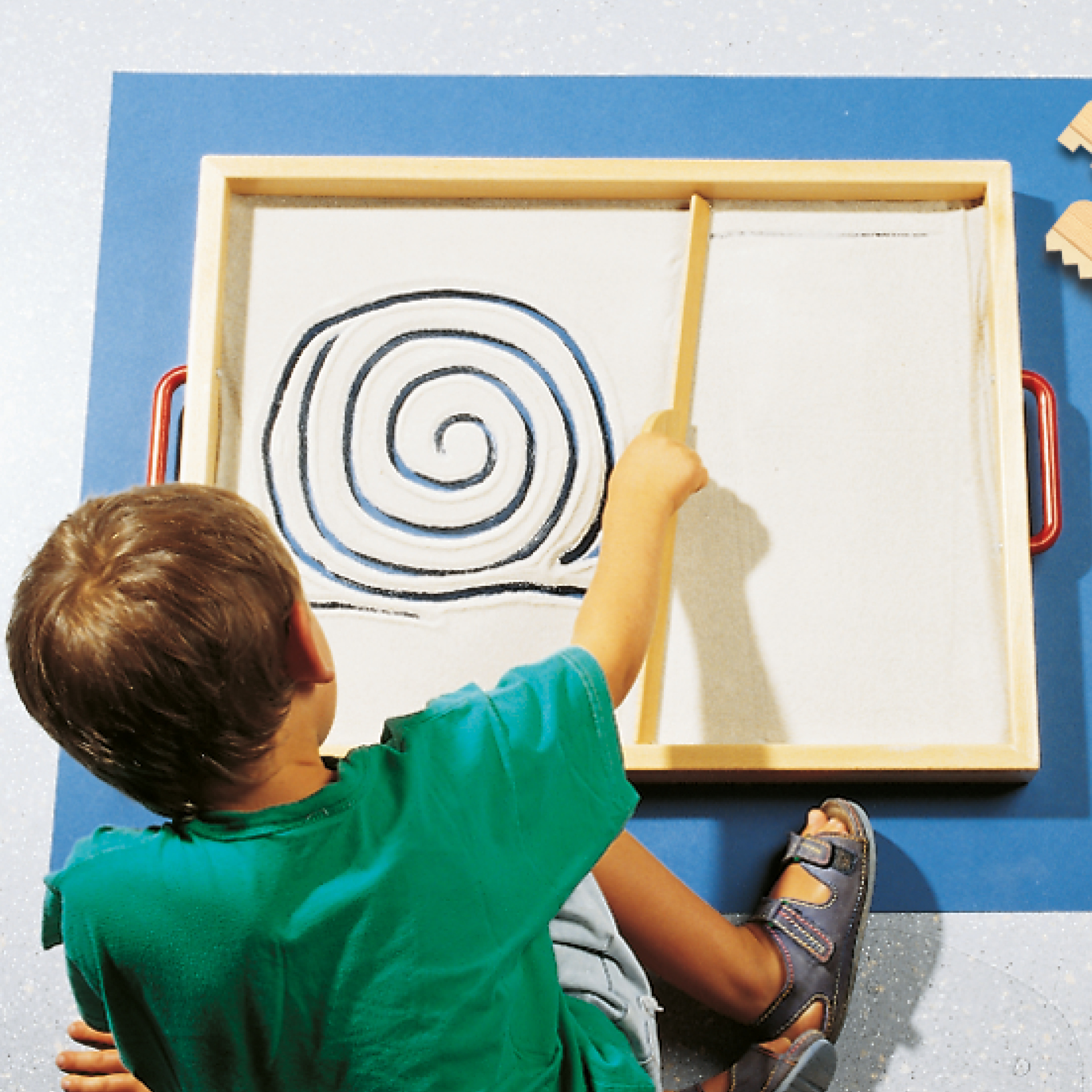 Sandwanne mit Glasboden, 5-tlg.