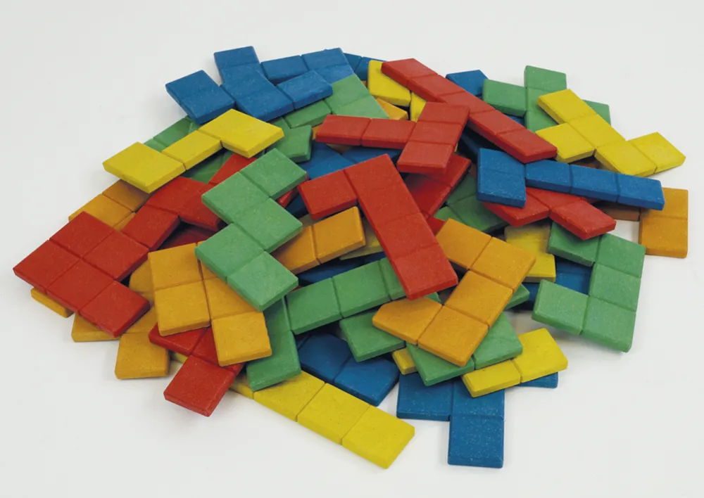 Set Pentominos 60-tlg., aus RE-Wood