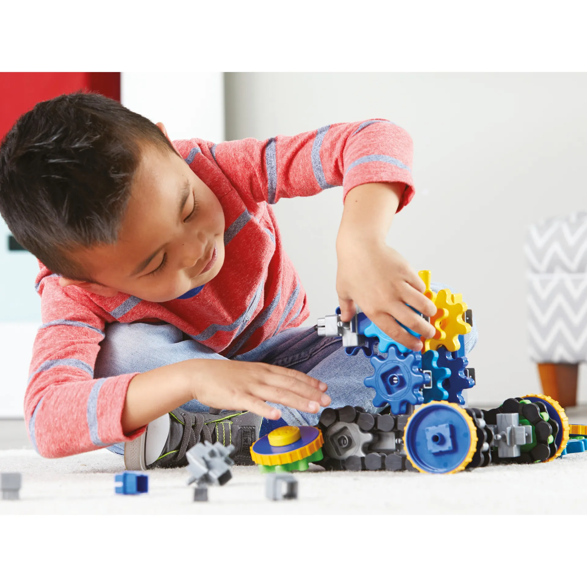 Zahnrad-Maschinen, Baukasten, 108-tlg.