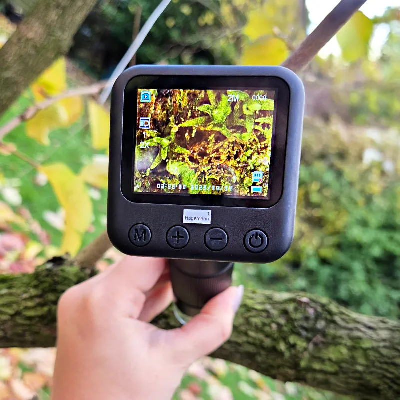 Hagemann Digitales Taschenmikroskop mit Bildschirm
