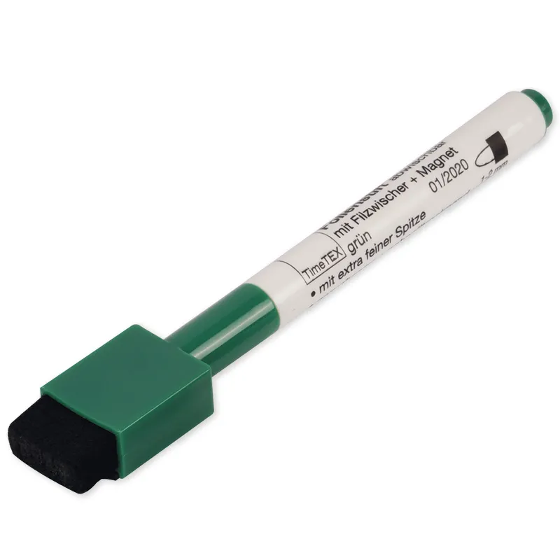 Folienstift Non Permanent mit Filzwischer + Magnet
