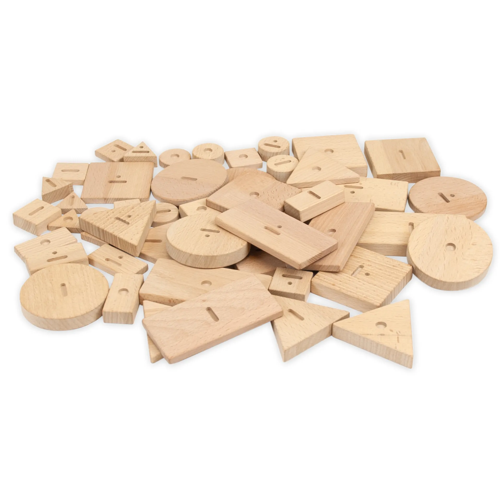 Logische Blöcke zum Tasten, 52-tlg.