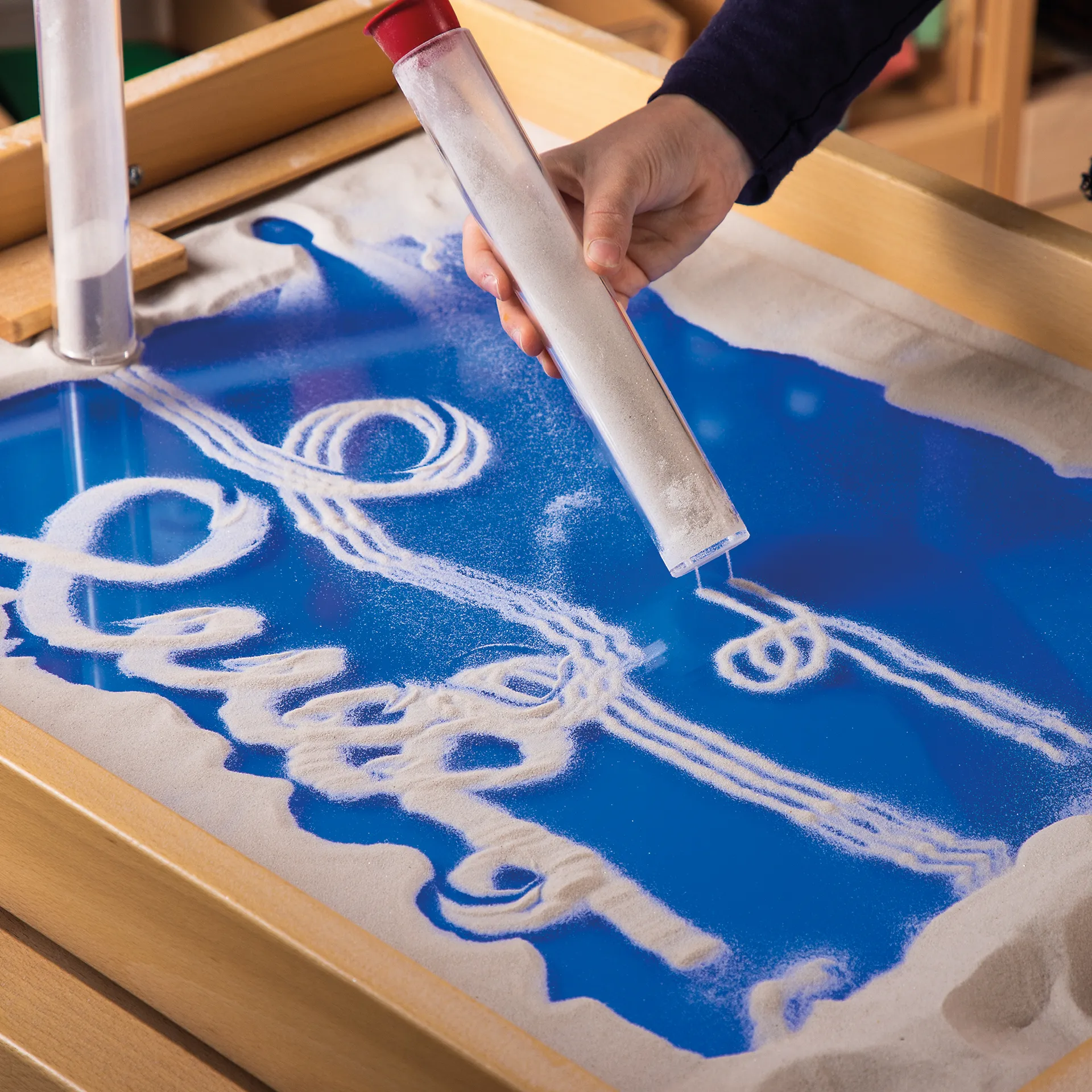 Sandmalstifte Spuren-Mix, 3 Stück