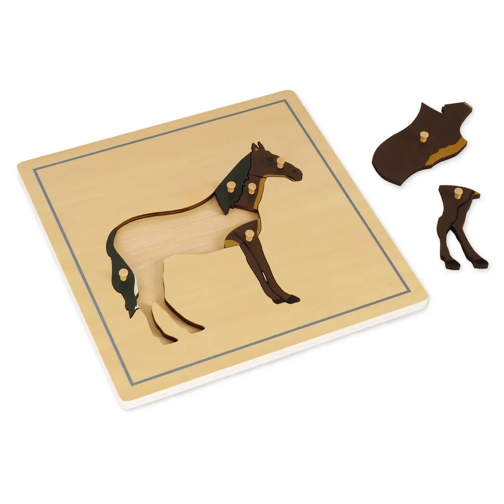 TimeTEX Puzzle Pferd "Montessori Premium"