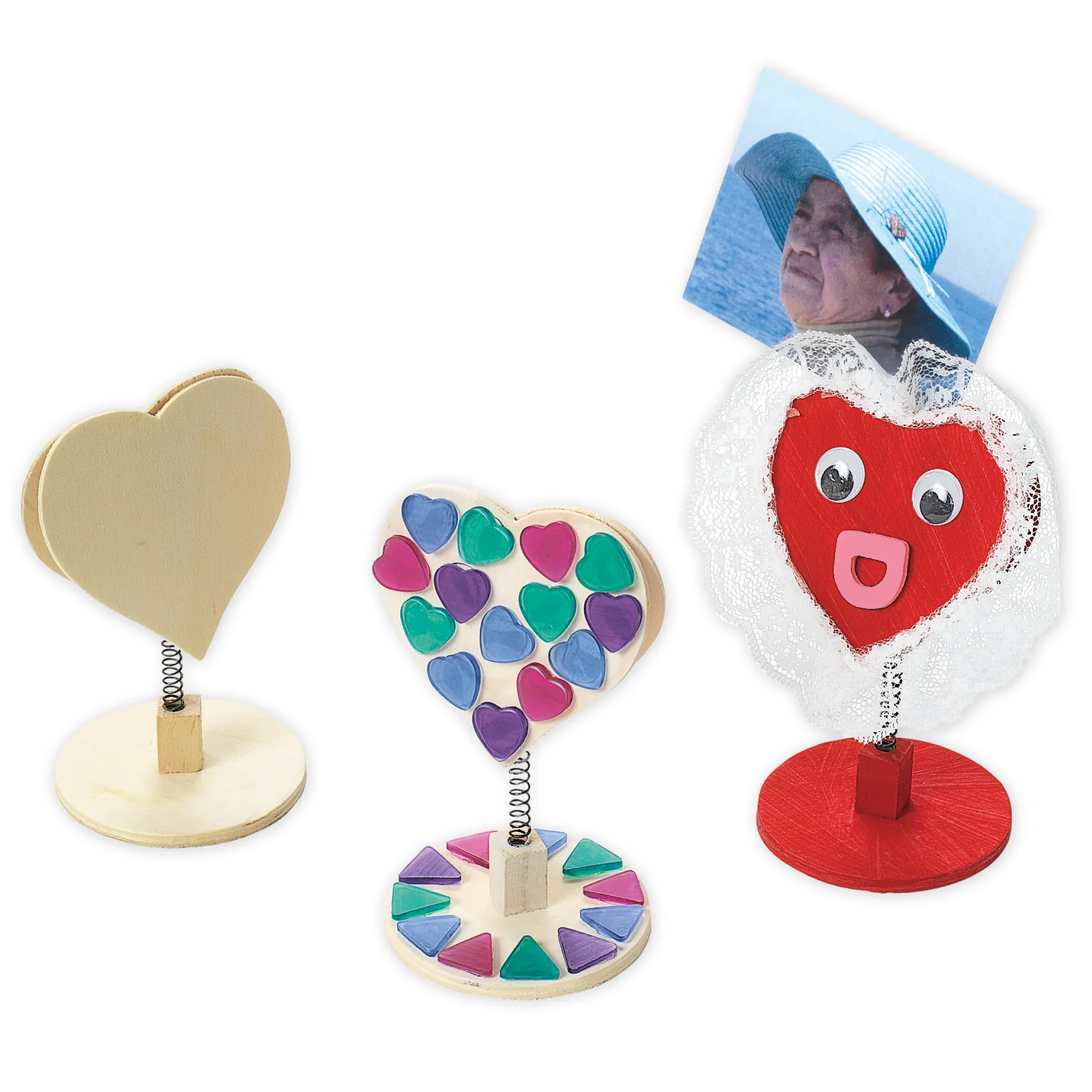 Herz-Notizhalter, 12 Stück