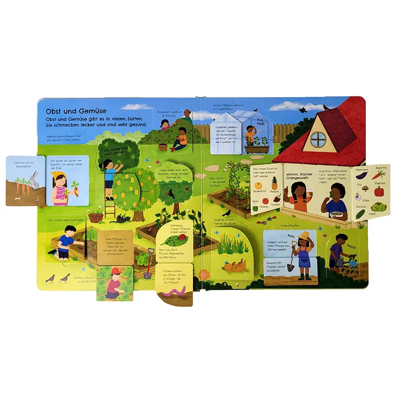 Aufgeklappt und viel entdeckt! Das essen wir