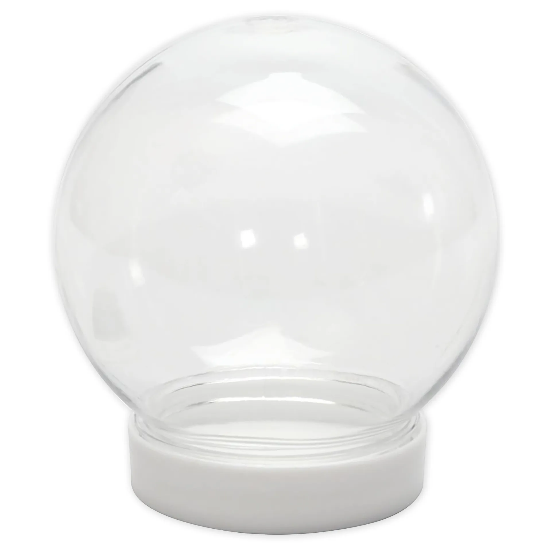 Schüttelkugel aus Kunststoff, ca. 8 cm ø