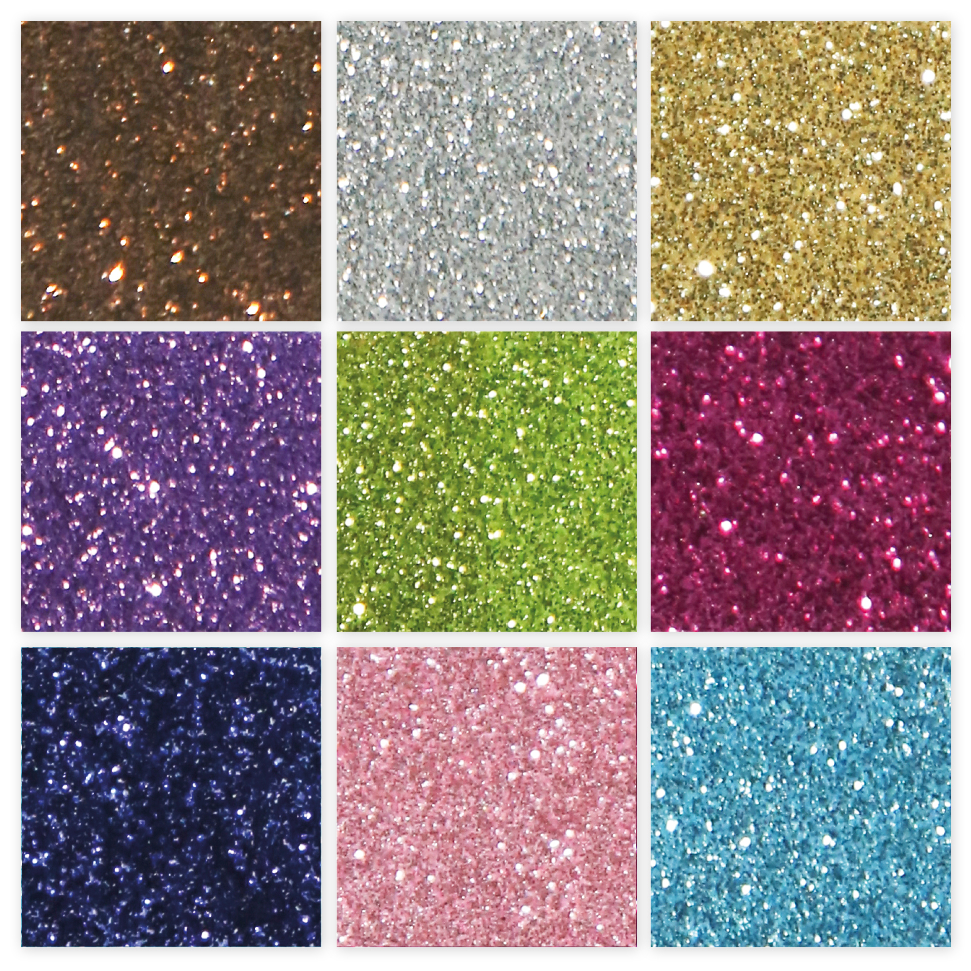 Glitterkarton A4, 230g/m², 10 Bogen