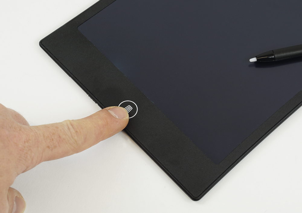 Digitale Schiefertafel SD "A4-XS", schwarzes Display