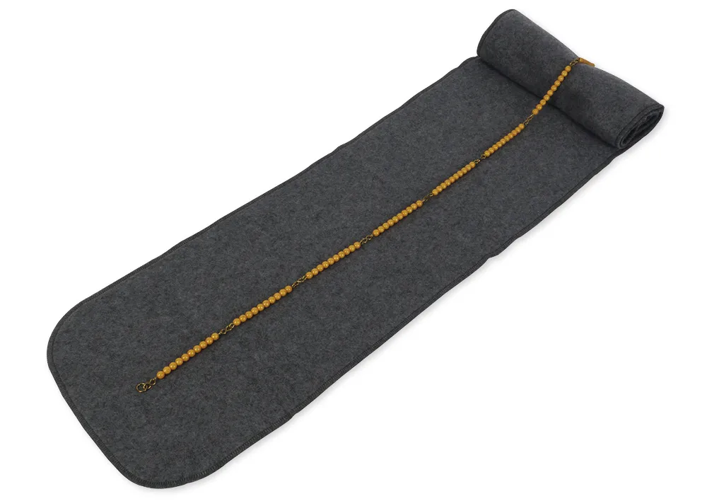 TimeTEX Matte für die Hunderterkette, 130x22,5 cm "Montessori Premium"