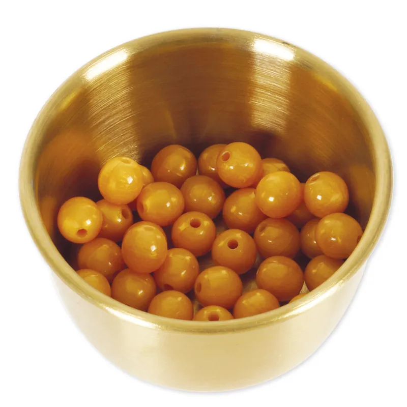 TimeTEX Goldschälchen für die Einerperlen, Metall "Montessori Premium"