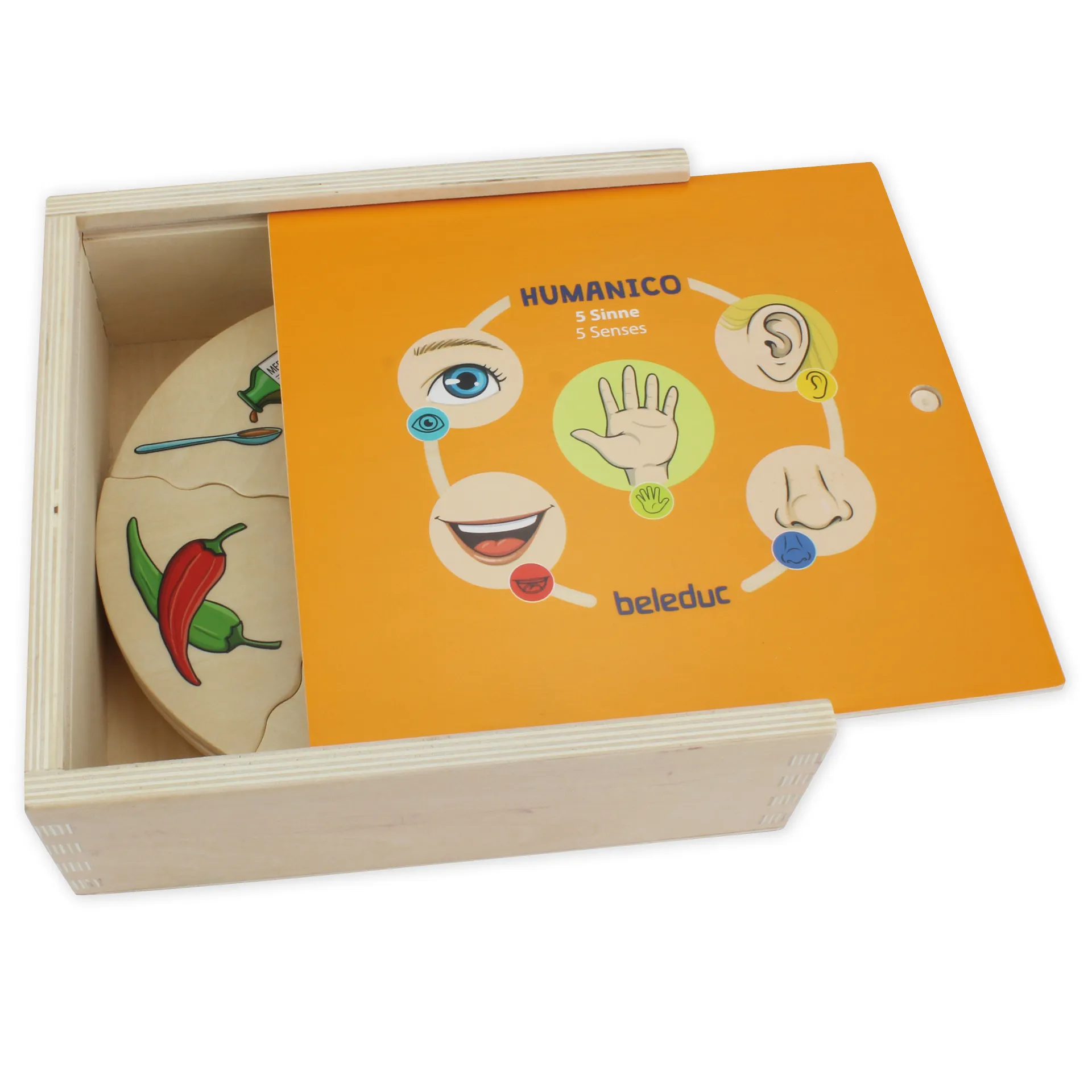 Puzzle Humanico "5 Sinne", 30-tlg.