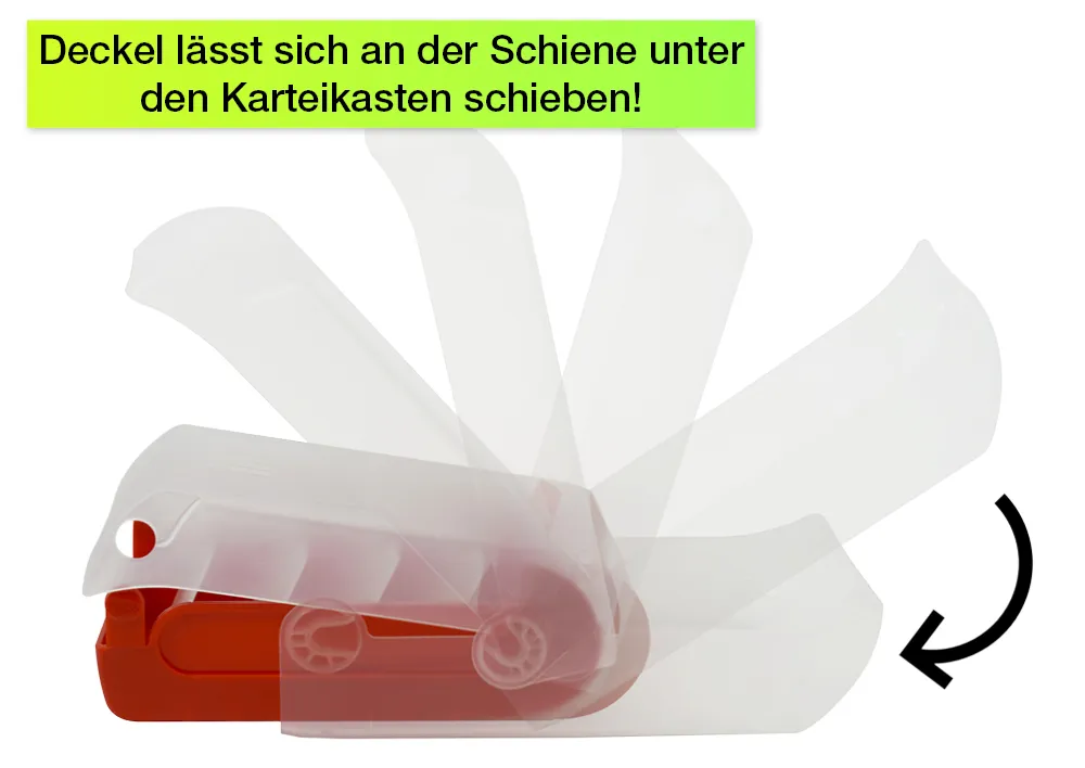 Karteikasten für A8 Kunststoff