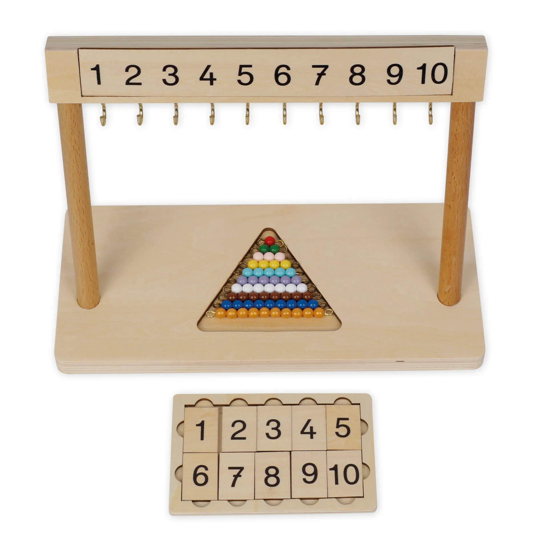 TimeTEX Aufhängung für Perlentreppe 1-10 "Montessori Premium"