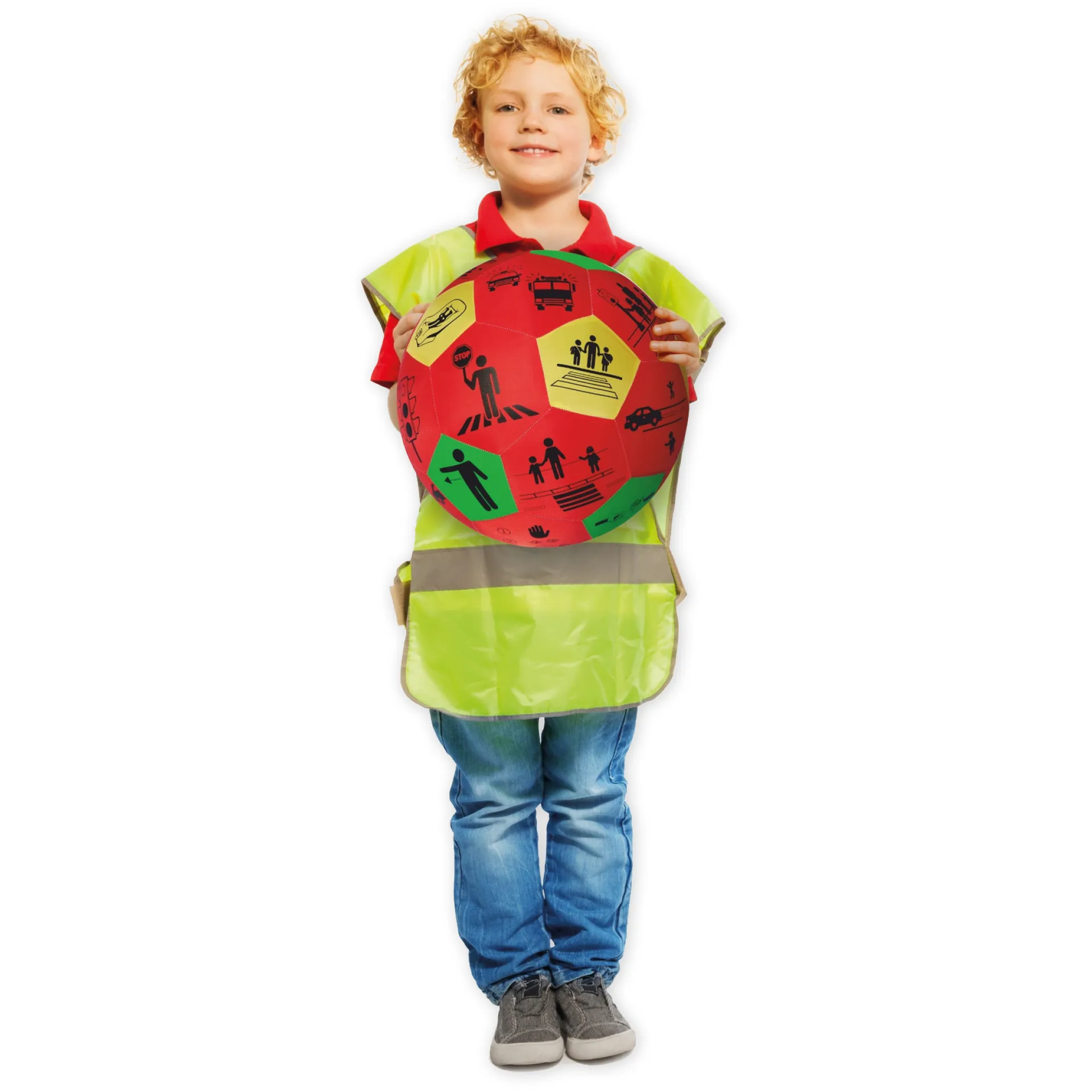 Lernspiel-Ball "Pello" - Verkehrs-Erziehung