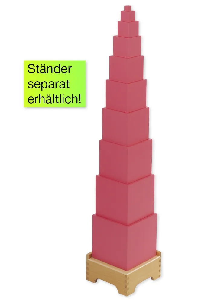 TimeTEX Rosa Turm "Montessori Premium"