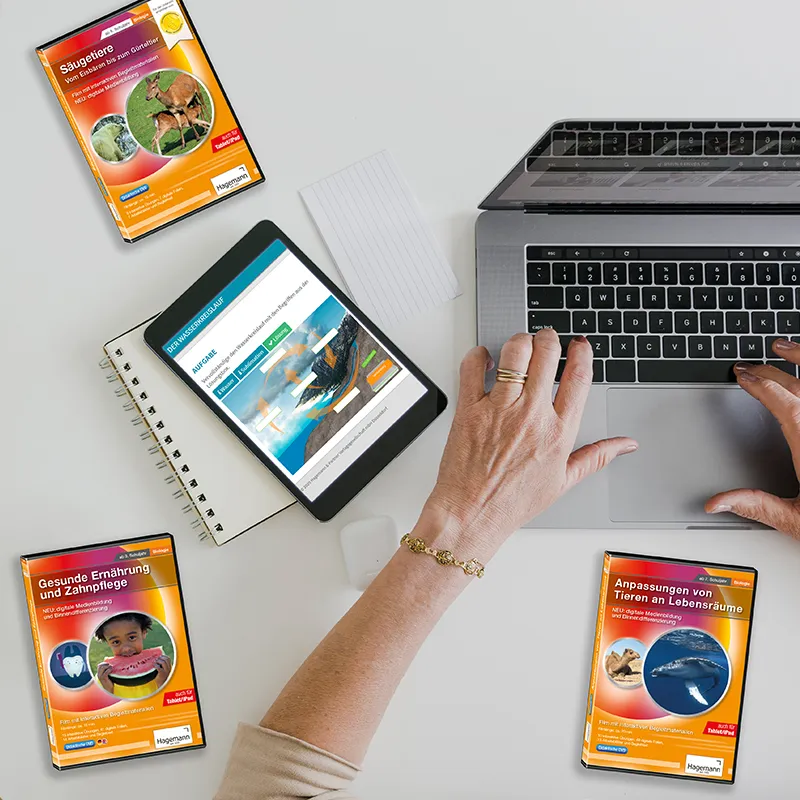 Didaktische DVD Unser Körper in 3D - Verdauung und Ausscheidung (tabletfähig)