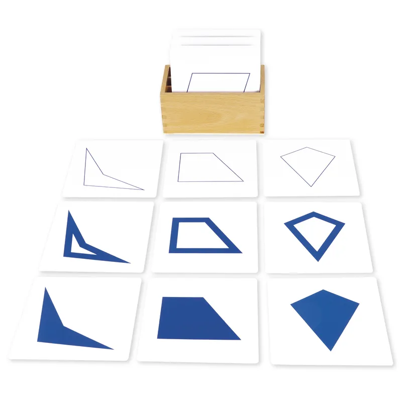 TimeTEX Kasten für geometrische Karten "Montessori Premium"