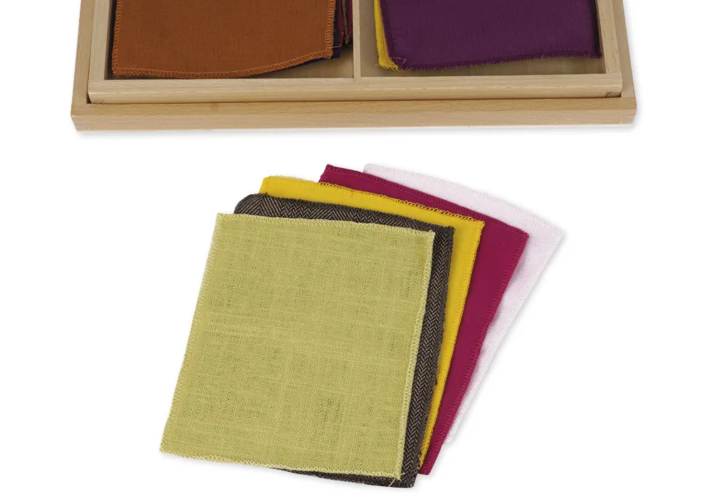 TimeTEX Kasten mit Stoffen "Montessori Premium"