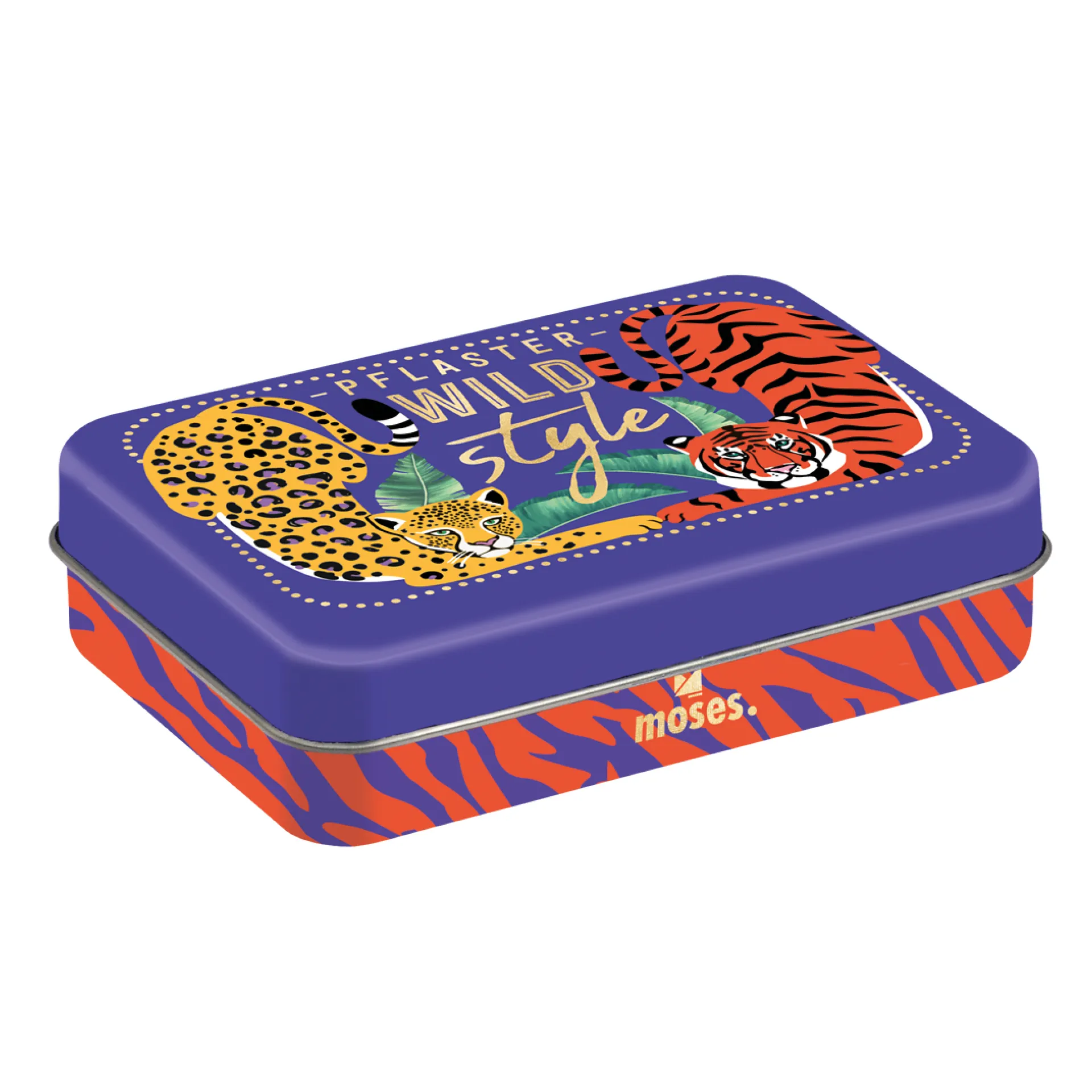 Pflaster-Box "Wild Style", 20 Stück in Metallbox