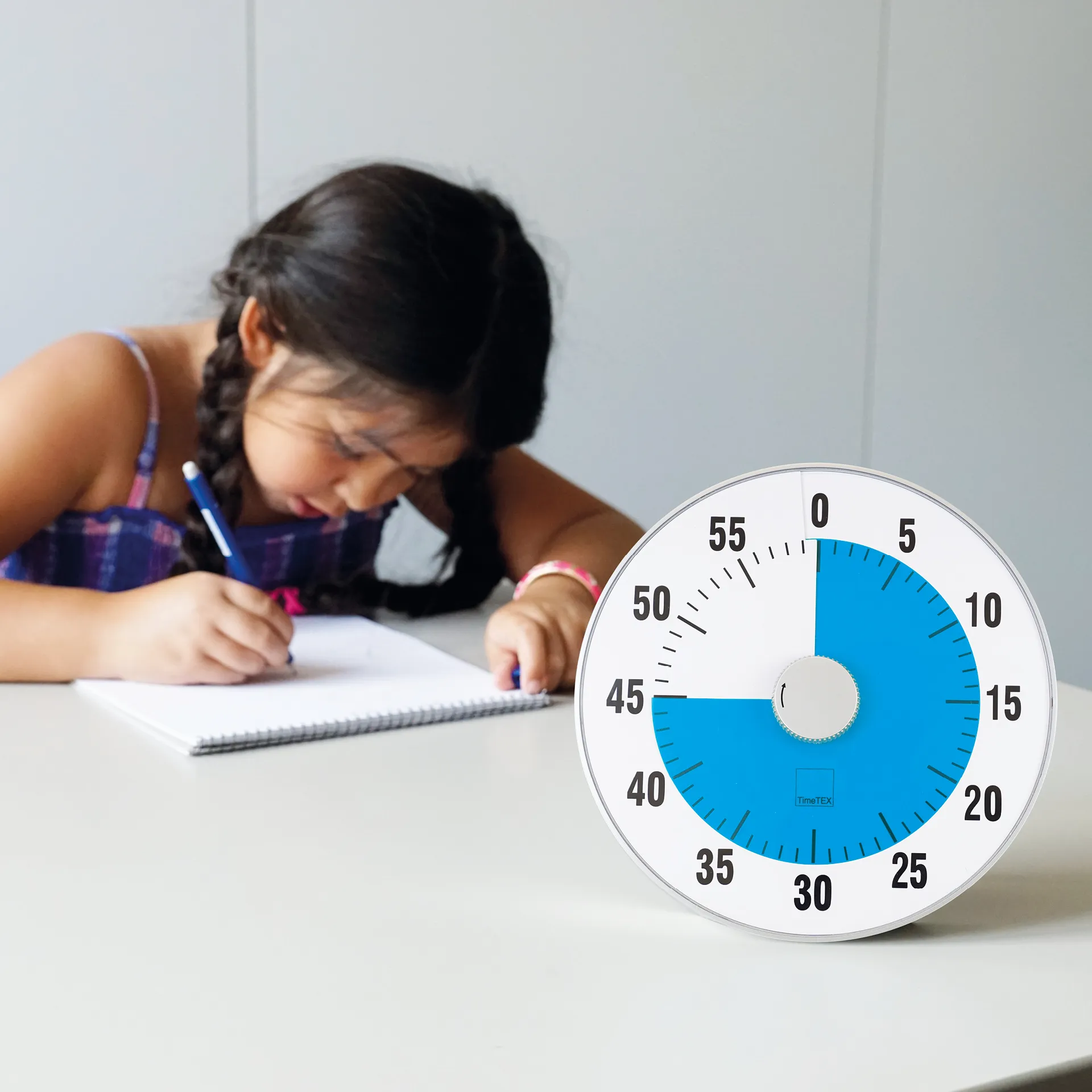 TimeTEX Zeitdauer-Uhr "lautlos" XL, 32 cm ø