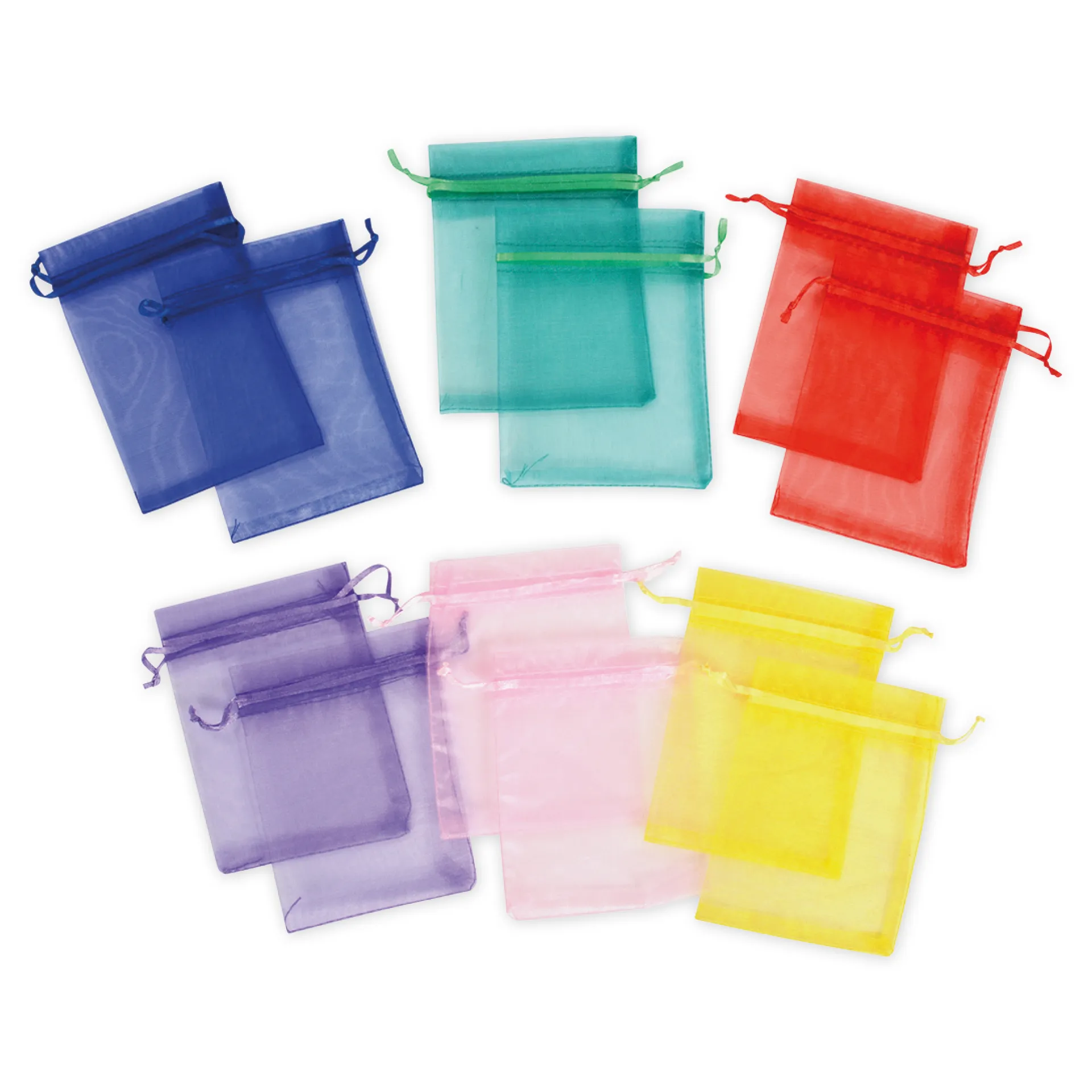 Organza-Beutelchen, 12 Stück